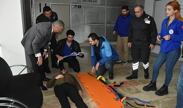 Yangın ve Tahliye Tatbikatı Yapıldı