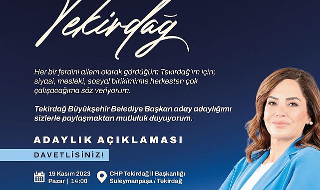 Yüceer aday adaylığını açıklayacak