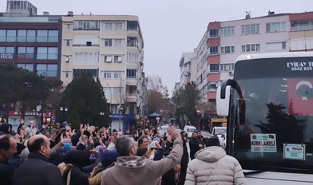 49 umreci uğurlandı