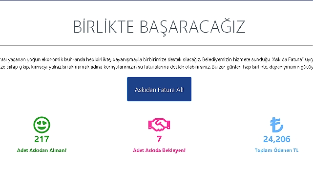 7 fatura askıda