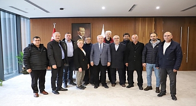 ALBAYRAK SÜLEYMANPAŞA, MURATLI VE MALKARA MUHTARLARIYLA BİR ARAYA GELDİ