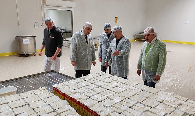 Algündüz Peynircilik ziyaret edildi