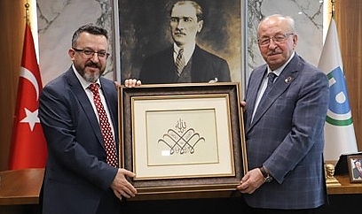 Başkan Albayrak’a ziyaret
