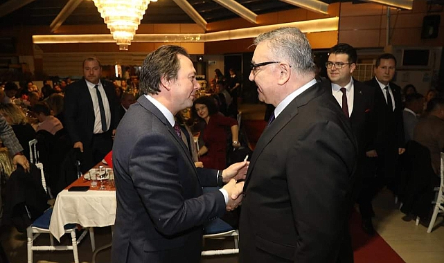 Başkan Kesimoğlu, ADD’nin yemeğine katıldı