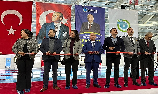 ÇERKEZKÖY ATATÜRK YARI OLİMPİK YÜZME HAVUZU HİZMETE AÇILDI