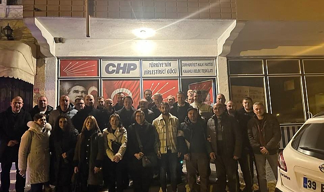 CHP Kavaklı Belde Örgütü Ziyaret Edildi