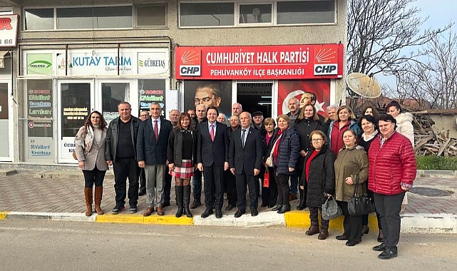 CHP Pehlivanköy'de bilgilendirme toplantısı