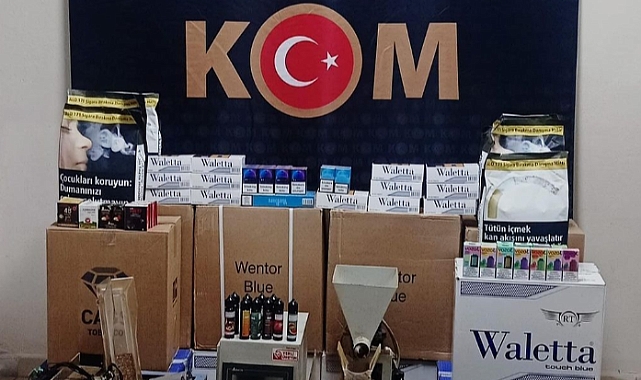 Çorlu’da kaçakçılık operasyonu düzenlendi