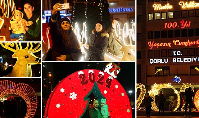 Çorlu'da yeni yıl heyecanı
