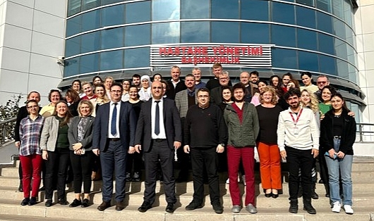 Derdiyok mesai arkadaşlarıyla vedalaştı