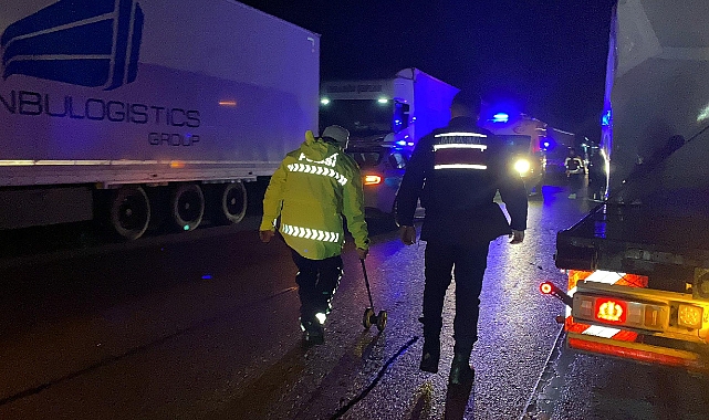 Edirne’de sırayı bozun TIR sürücüsünün neden olduğu kazada TIR sürücüsü öldü