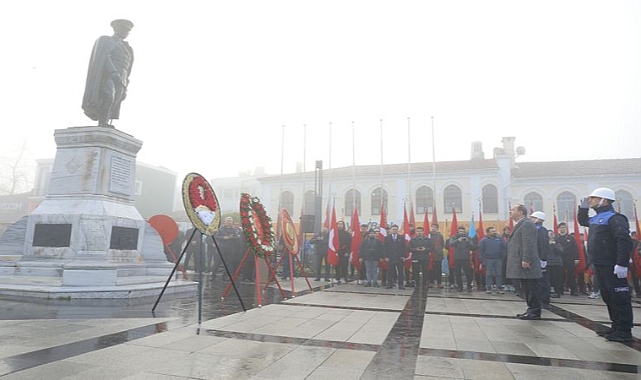 Edirne, Ulu Önder Mustafa Kemal Atatürk'ün Gelişinin 93. Yılını Coşkuyla Kutladı
