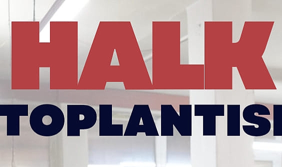Halk toplantısı bugün