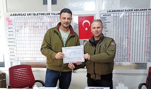 Hastalıktan Ari İşletme Sertifikası Önder Işık'a Teslim Edildi