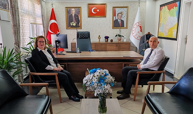 İl Sağlık Müdürü Cerit'ten Tarım ve Orman Müdürü Karaca'ya ziyaret
