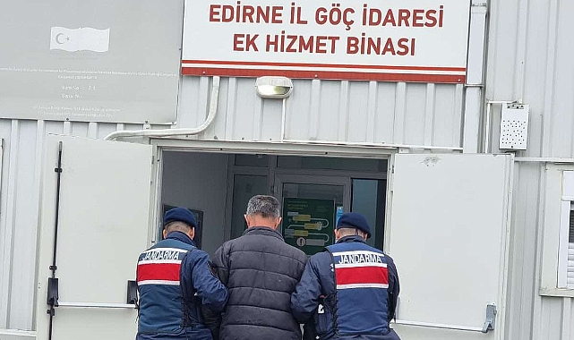 Interpol’un kırmızı bültenle aradığı şüpheli, Edirne’de yakalandı