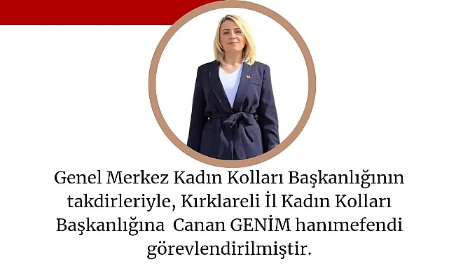 Kadın Kolları Başkanlığı’nda bayrak değişimi