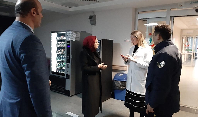 Kaymakam Çanakçıoğlu kazazedeleri ziyaret etti