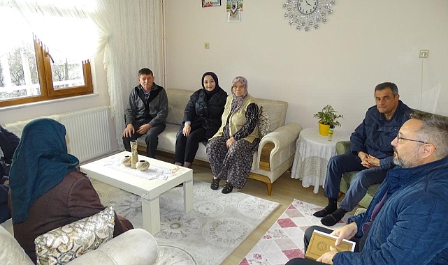 Kaymakam Çanakcıoğlu vatandaşlarla bir araya geldi