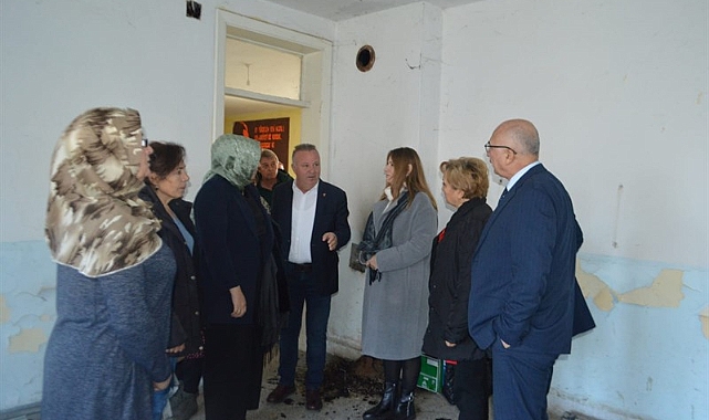 Kaymakam Yüce Ayvalı köyünü ziyaret etti