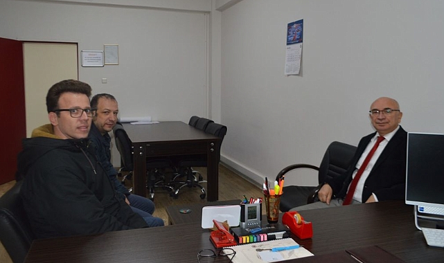 Kaymakam Yüce'den lise ziyareti