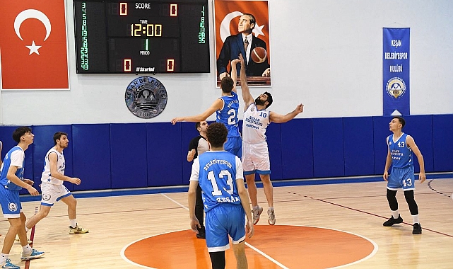 Keşan Belediyespor'dan basketbol resitali!