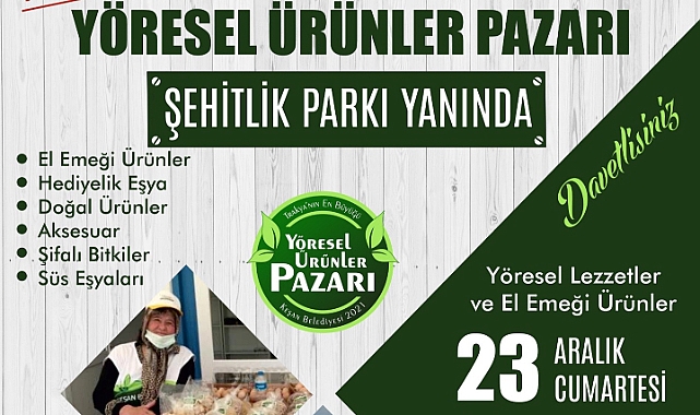 Keşan'da "Yöresel Ürünler" Pazarı