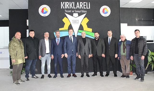 KOSGEB Başkanı Ahmet Serdar İbrahimcioğlu’nu ağırlandı