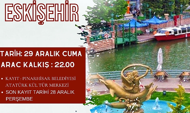 Kültür Gezileri 29 Aralık'ta!