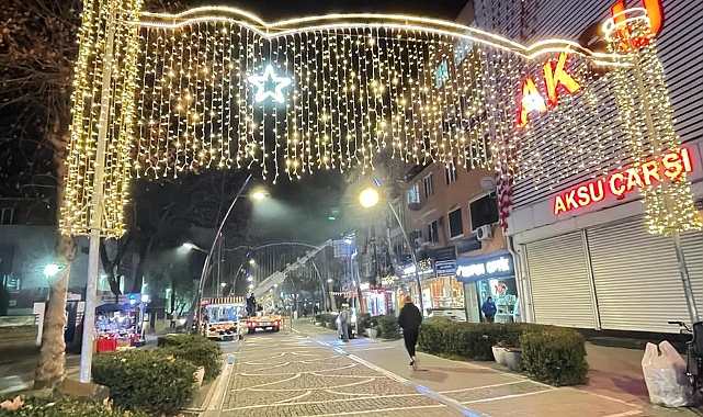Lüleburgaz Belediyesi Kenti Yılbaşına Hazırlıyor