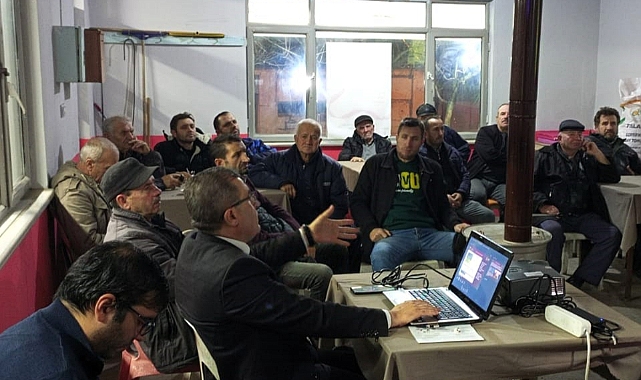 Pehlivanköy'de Çiftçi Toplantıları Düzenlendi