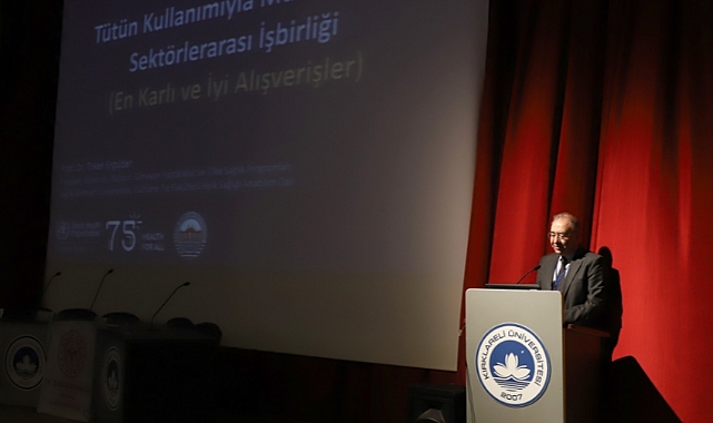 Rektör Şengörür "Tütün Kontrolü" Sempozyumuna Katıldı