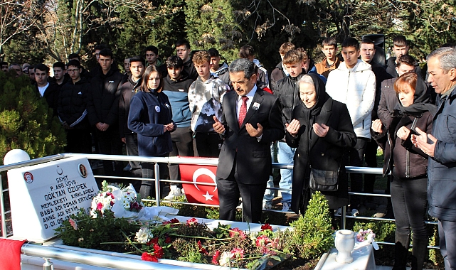 Şehit Göktan Özüpek şehadetinin 7. yılında anıldı