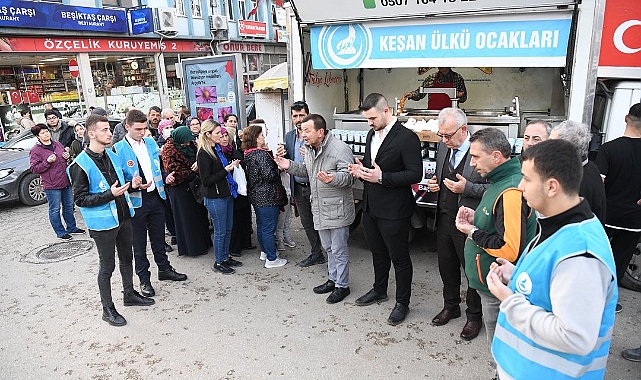 Şehitler adına lokma dağıtıldı