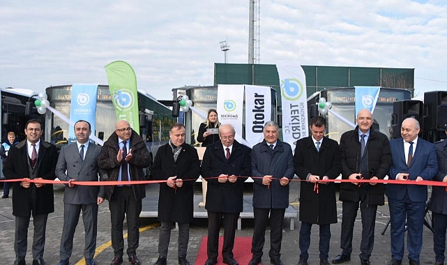 Tekirdağ Büyükşehir Belediyesi Toplu Taşımada Filosunu Güçlendirdi