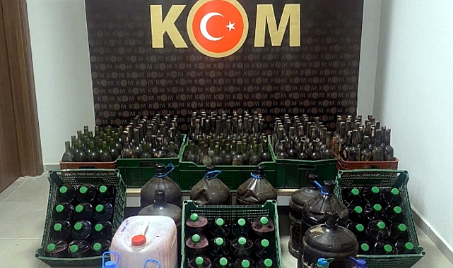 Tekirdağ'da 15 ton etil alkol ele geçirildi; 5 gözaltı