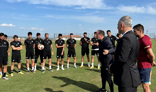 Türker’den Kırklarelispor’a tebrik