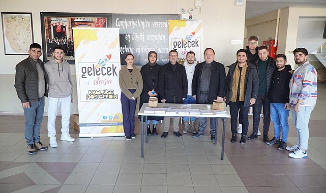 Üniversiteli gençler karşılandı
