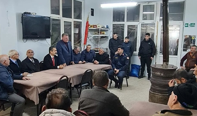 Vali Birol Ekici köy ziyaretlerine devam ediyor