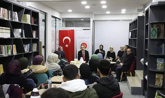 Vali Ekici öğrencilerle bir araya geldi