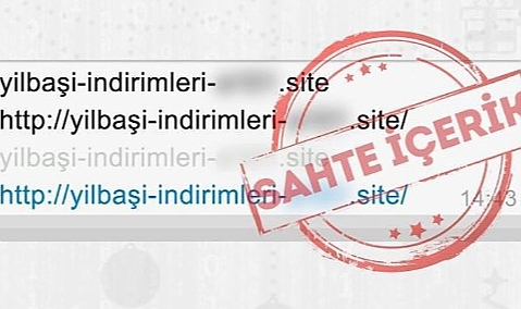 "Yeni Yıl İndirimi" mesajlarına dikkat!