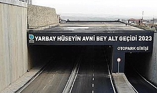 Altgeçit hizmet vermeye başladı