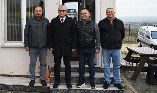 Başkan Helvacıoğlu Galericiler Sitesi'ni ziyaret etti