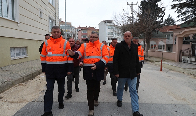 Başkan Kesimoğlu sahaya indi