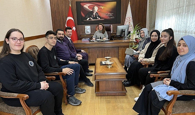 "Bu Bir Rumeli Türküsü" Proje Ekibi Müdür Hilal Liliyar Özefsun' u Ziyaret Etti.
