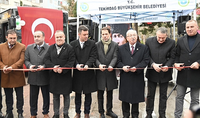 BÜYÜKŞEHİR, 10 YENİ ARAÇLA FİLOSUNU GÜÇLENDİRDİ