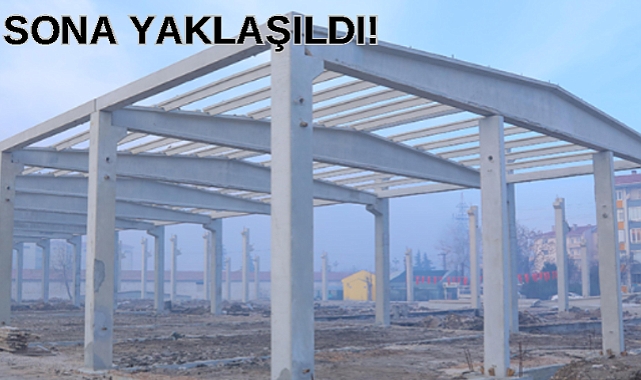 Cumartesi Pazarı Yapımı Tamamlanıyor