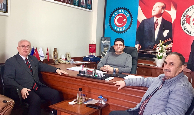 Dedeoğlu, Kristal-İş Sendikası Lüleburgaz Şubesi Başkanı ile Görüştü
