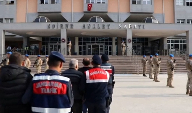 Edirne'de 153 kaçak göçmen, 6 organizatör şüphelisi yakalandı