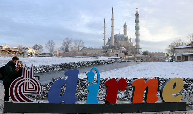 Edirne'de kar etkisini kaybetti